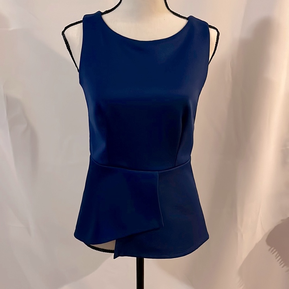 Blue Top, stylish, size XS